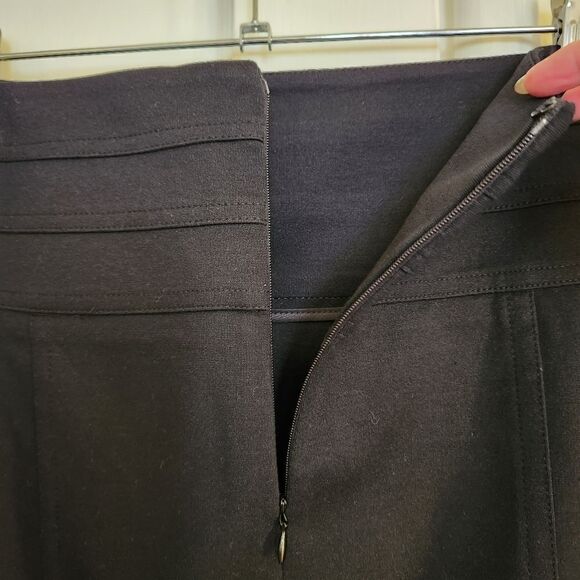 INC International Concepts Womens Classic Black Pencil Skirt Size 14 - Picture 6 of 6